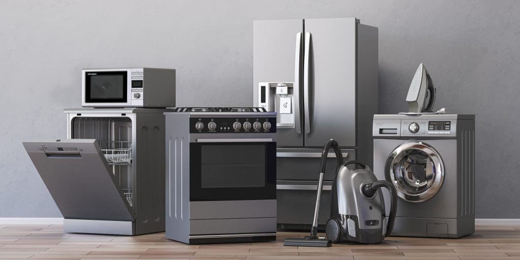 Home appliances, kitchen and household appliances.