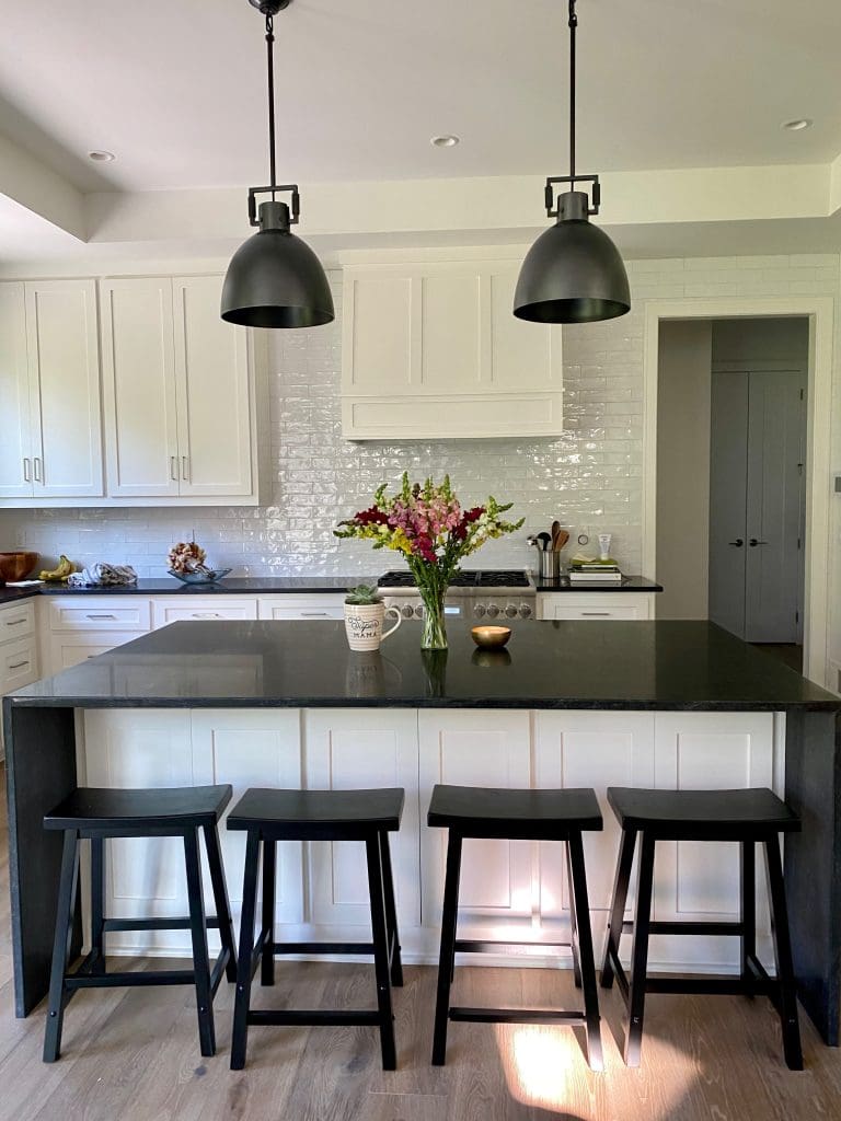 4 Kitchen Upgrades That Will Transform Your Space.  Farmhouse kitchen with pendant lights
