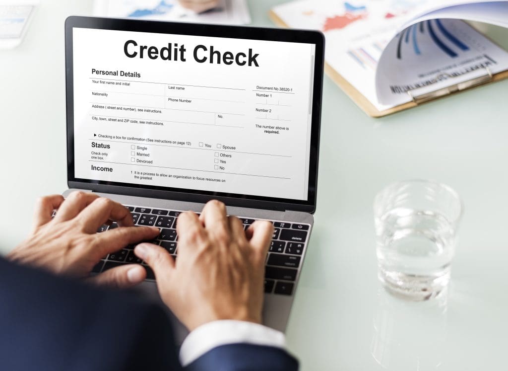 concept of credit check lowering score