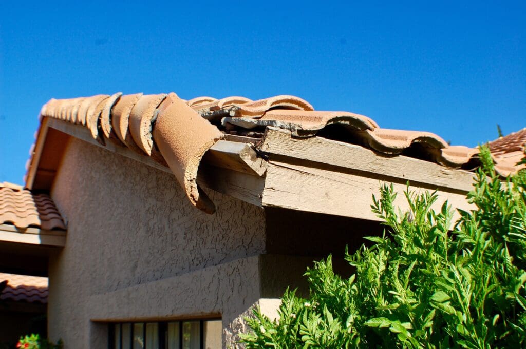 How to Identify Potential Red Flags When Viewing a Home:  Roof condition