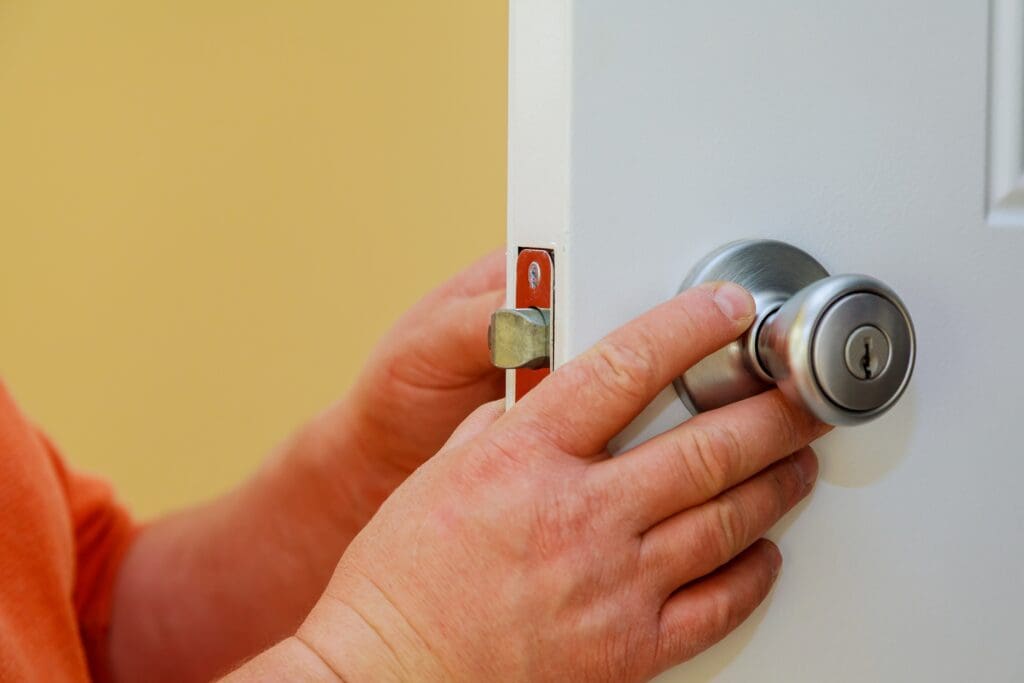 Unlock Your DIY Skills: Easy and Essential Household Repairs You Can Tackle Today:  Door lock