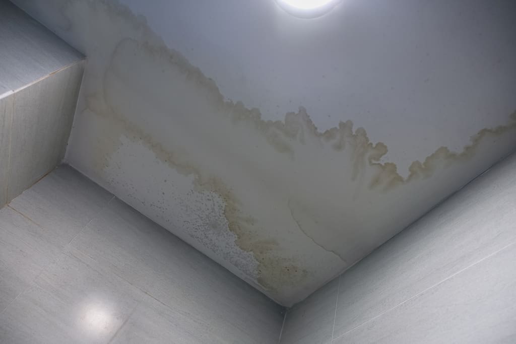 Water Leaks: How to Address and Prevent Them from Damaging Your Home:  Ceiling Stain