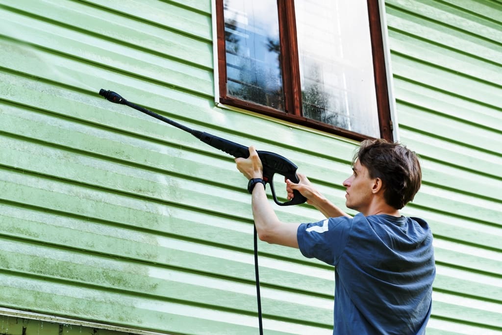 5 Essential Home Maintenance Tasks for New Homeowners:  Pressure Washing