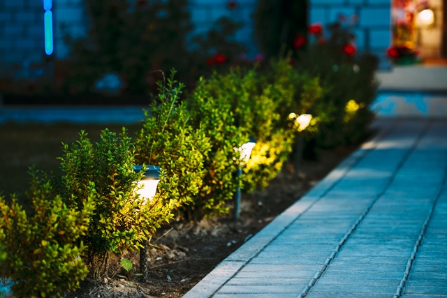Brighten Your Home Sale: The Benefits of Landscape Lighting:  Simple Pathway Lighting